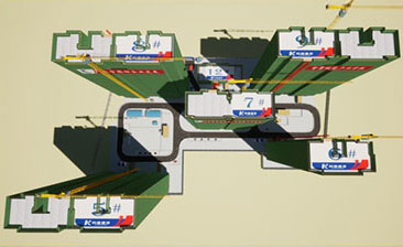 MK国际,MK(中国)一站式体育服务官方网站 BIM中心六月份BIM技术落地应用总结